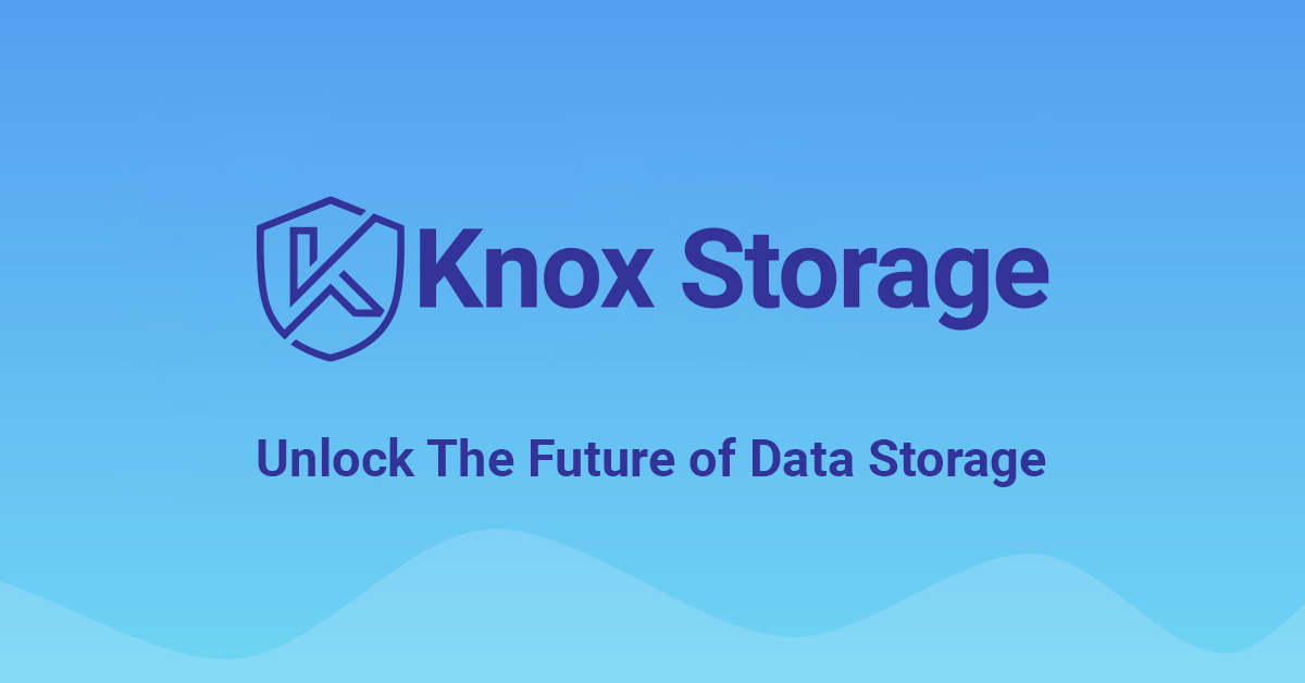 Knox Storage interface visual